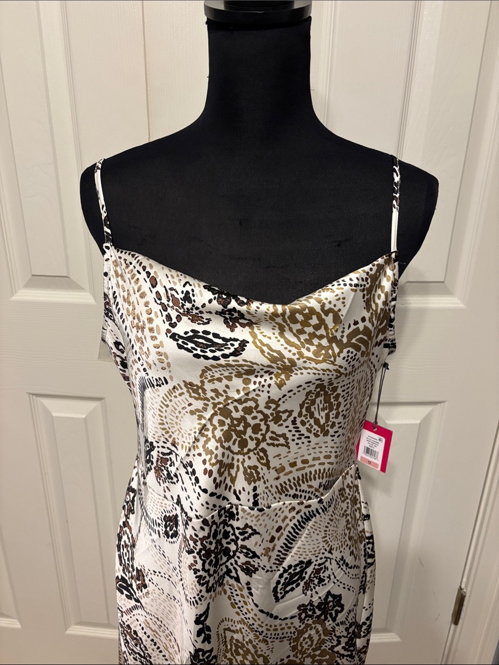 Vince Camuto Cowl Neck Slipdress - Picture 3 of 11